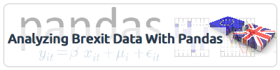Analyzing Brexit data with Pandas